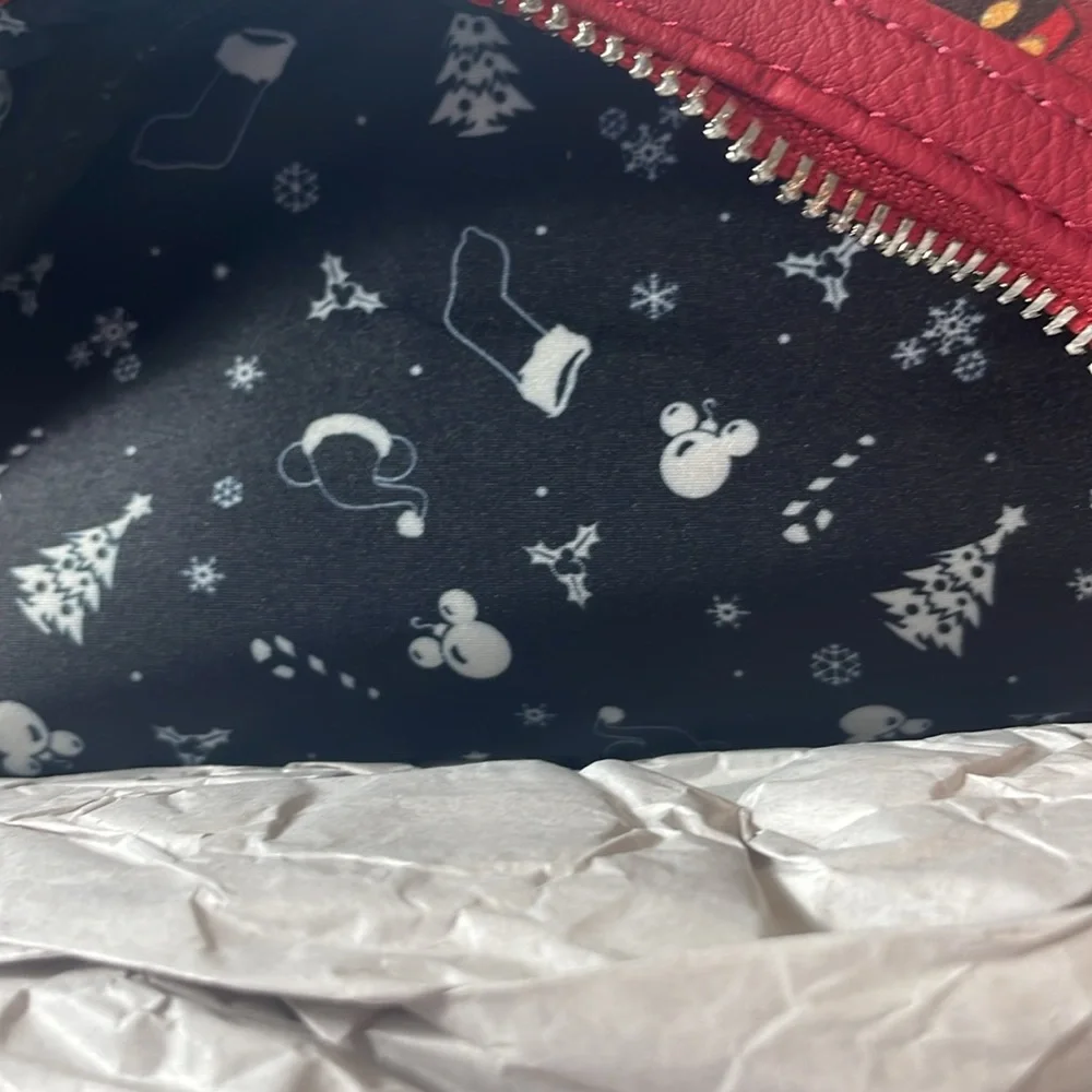 Disney Parks Loungefly. Christmas Snacks Holiday Edition